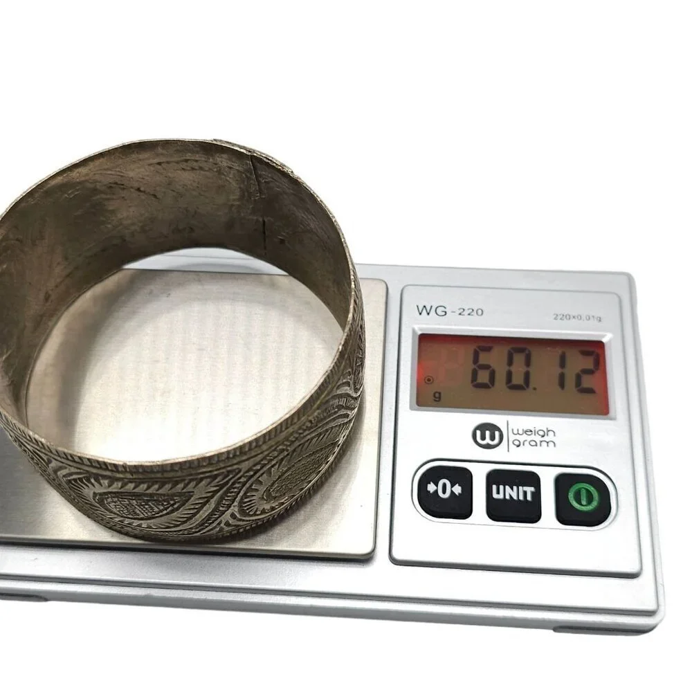 Handmade Berber Bracelet Old Moroccan Bangle Ethnic Tribal African Bracelet